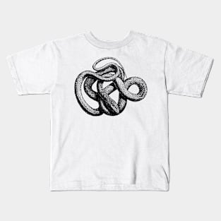 Coiled Snake Kids T-Shirt